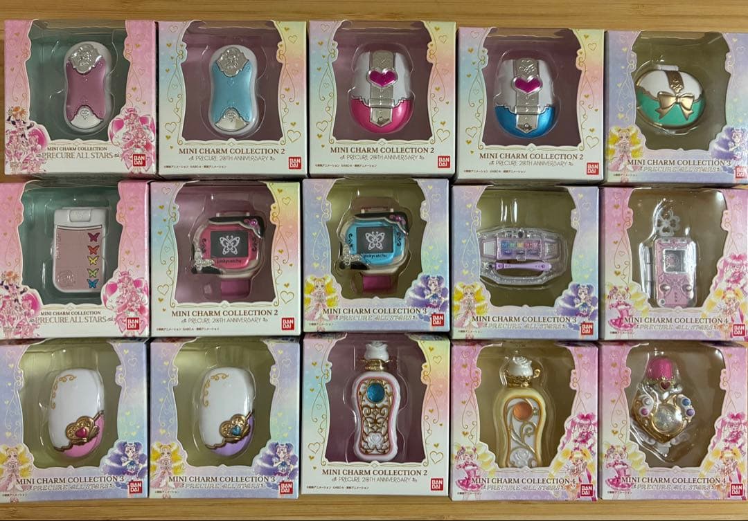 キーホルダー・アクリルキーホルダー MINI CHARM COLLECTION PRECURE ALLSTARS