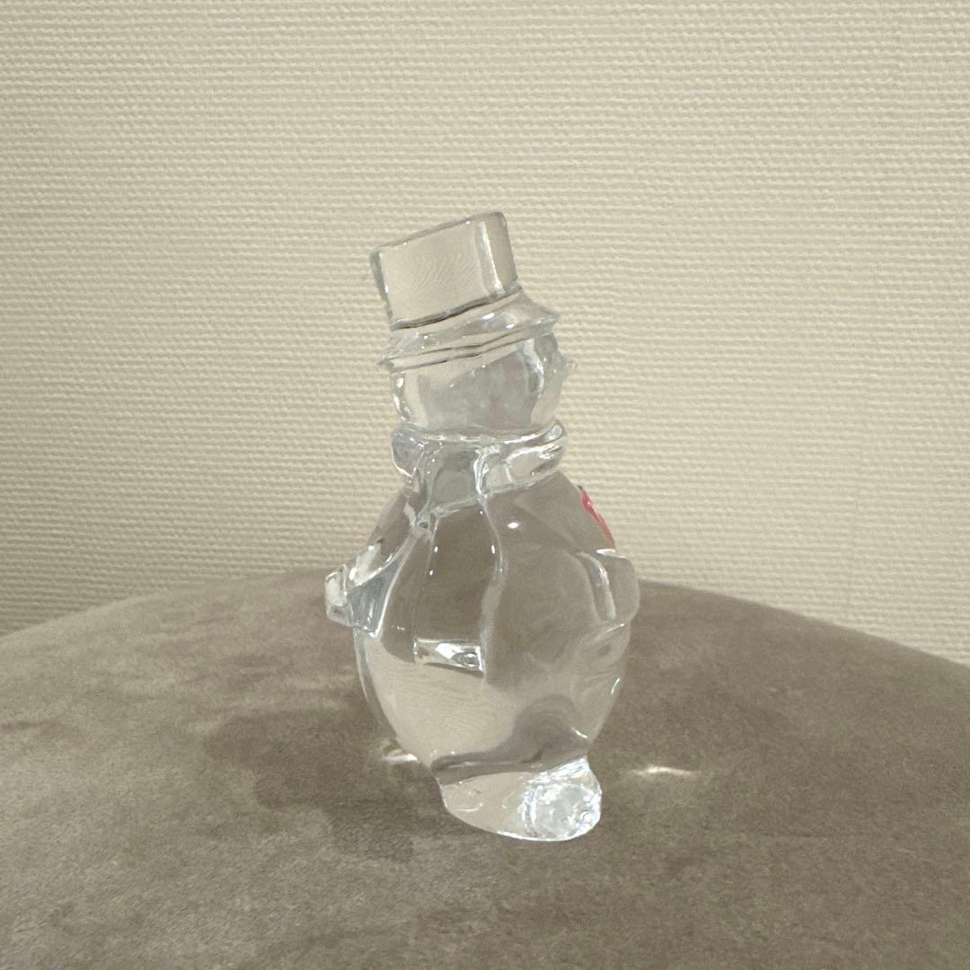 バカラ　雪だるま　モップ　置物