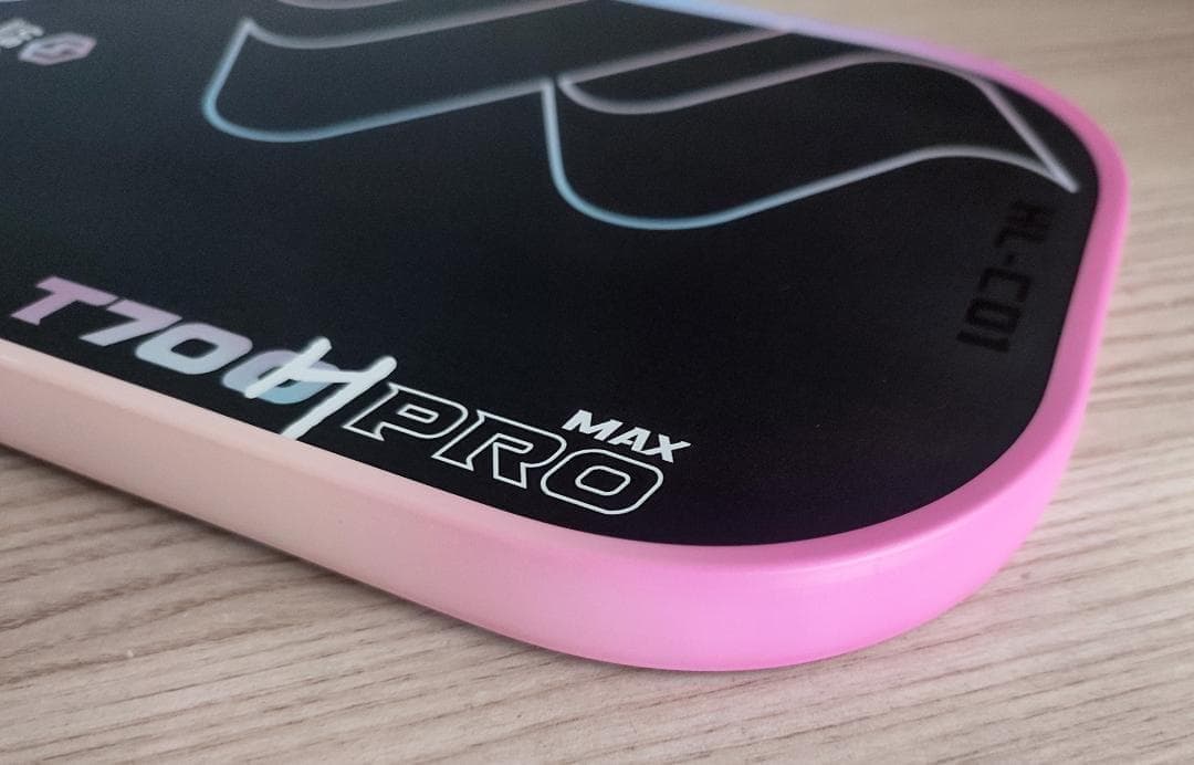 ピックルボール パドル T700 生カーボンファイバー カバー ピンク ブルー