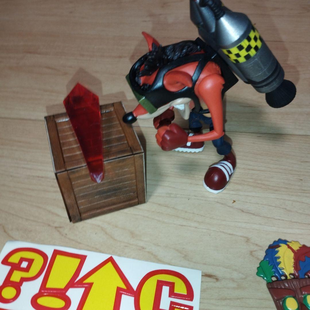 ジェットパック　 クラッシュ・バンディクーアクションフィギィア