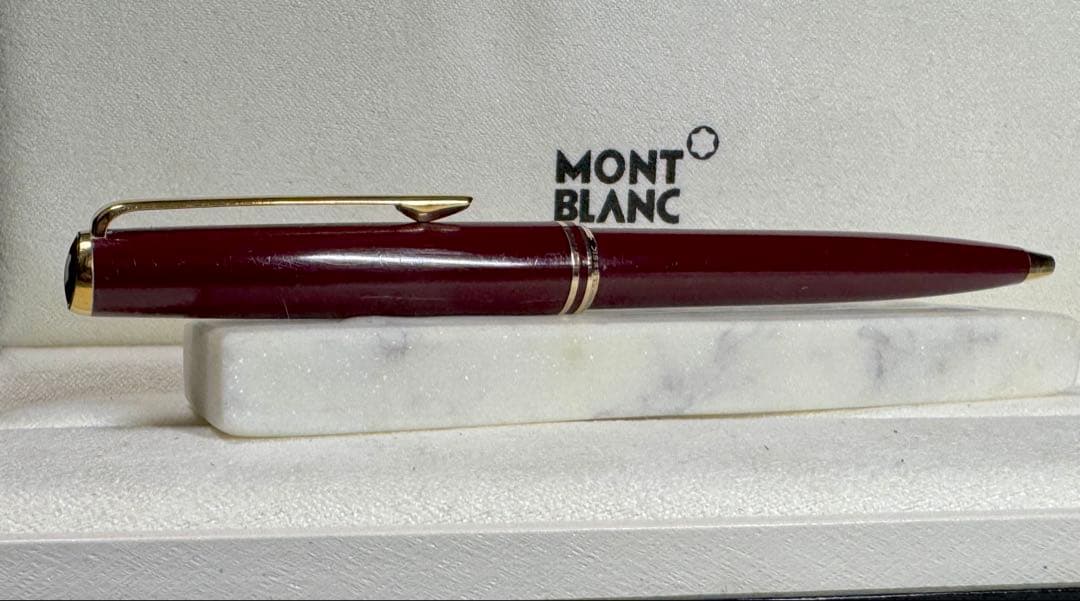 【極美品】モンブラン絶版モデル「CLASSIC」ボールペン　ボルドー