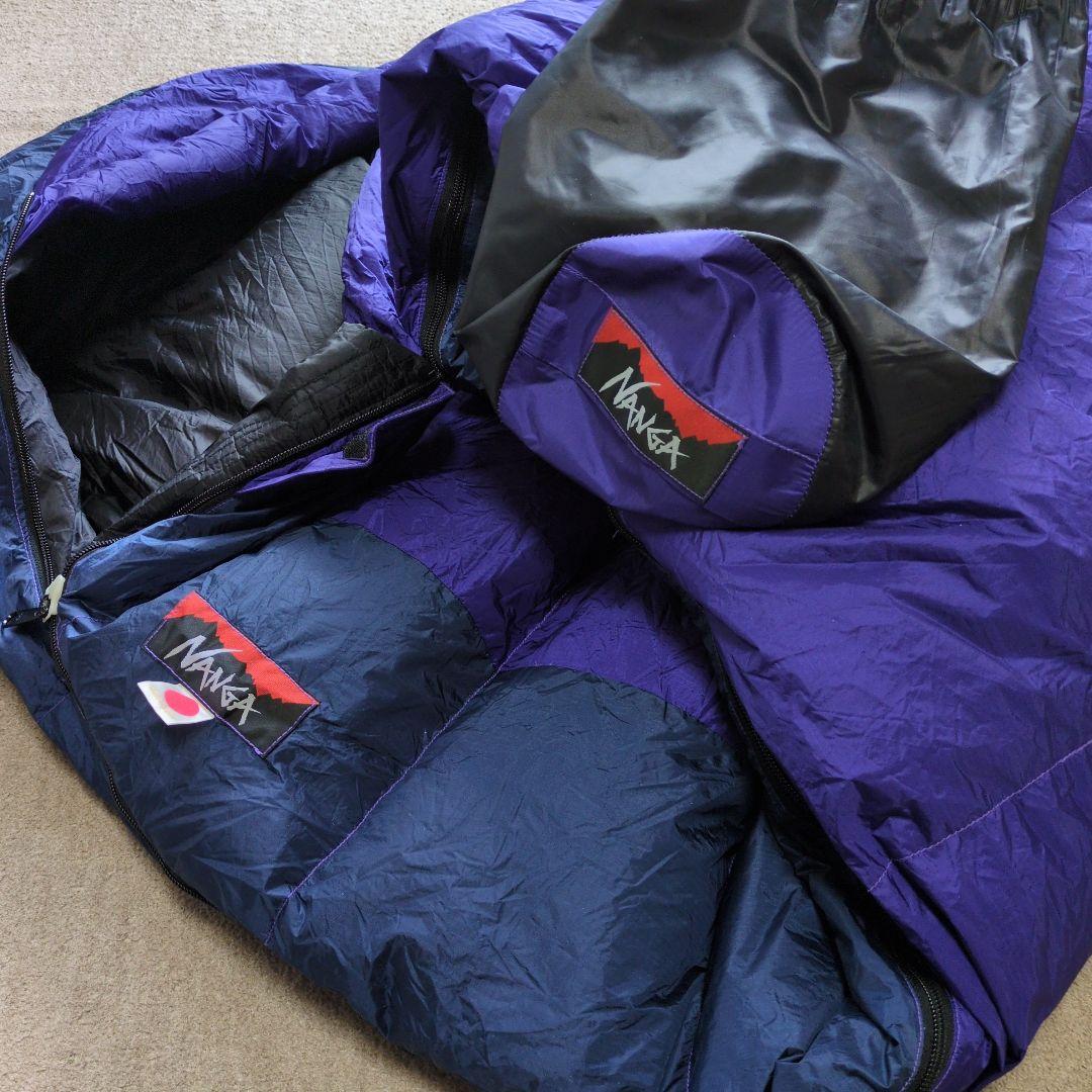 【値下げ】NANGA オーロラライト　350 M マミー型　ナイロン　寝袋