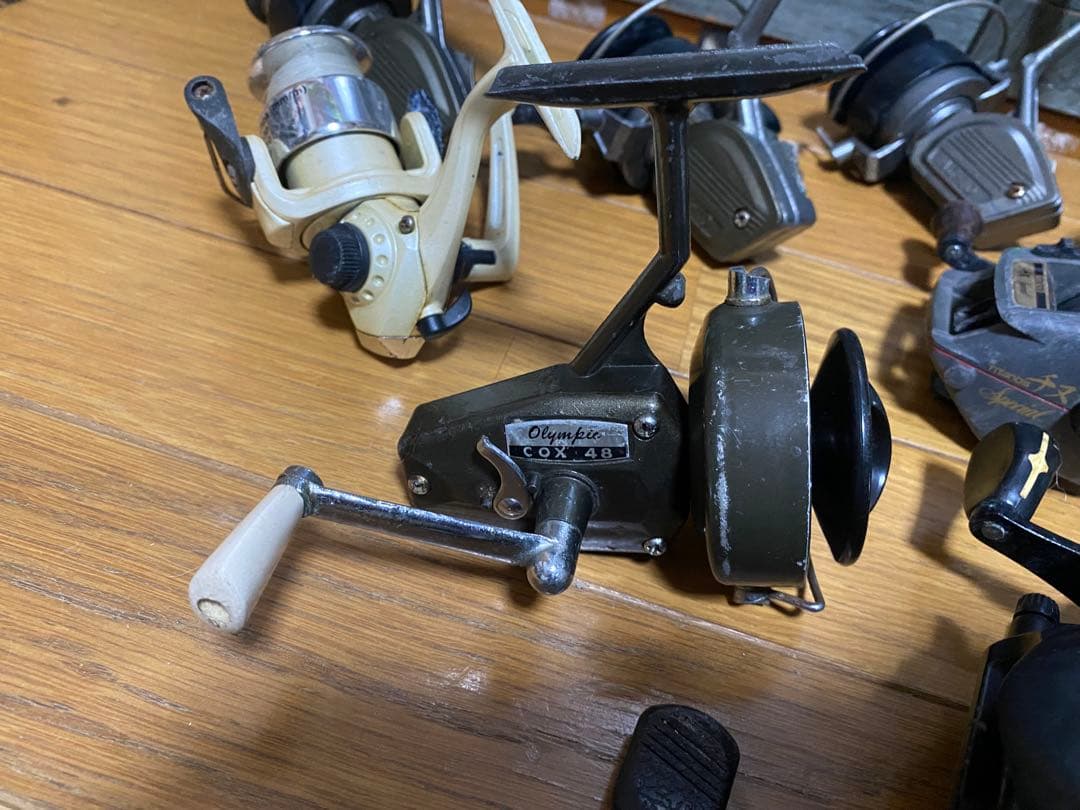 ★スピニング、ベイトリール17台セット　ジャパンオ一ルド