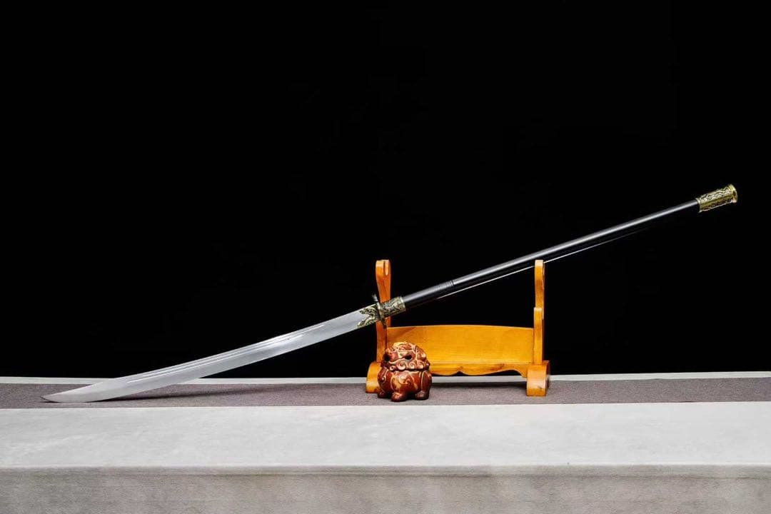 偃月痕長刀 日本刀 模造刀 鑑賞用 武具 舞踊刀 古兵器 分割式模造槍 長尺