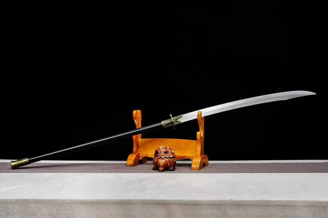 偃月痕長刀 日本刀 模造刀 鑑賞用 武具 舞踊刀 古兵器 分割式模造槍 長尺