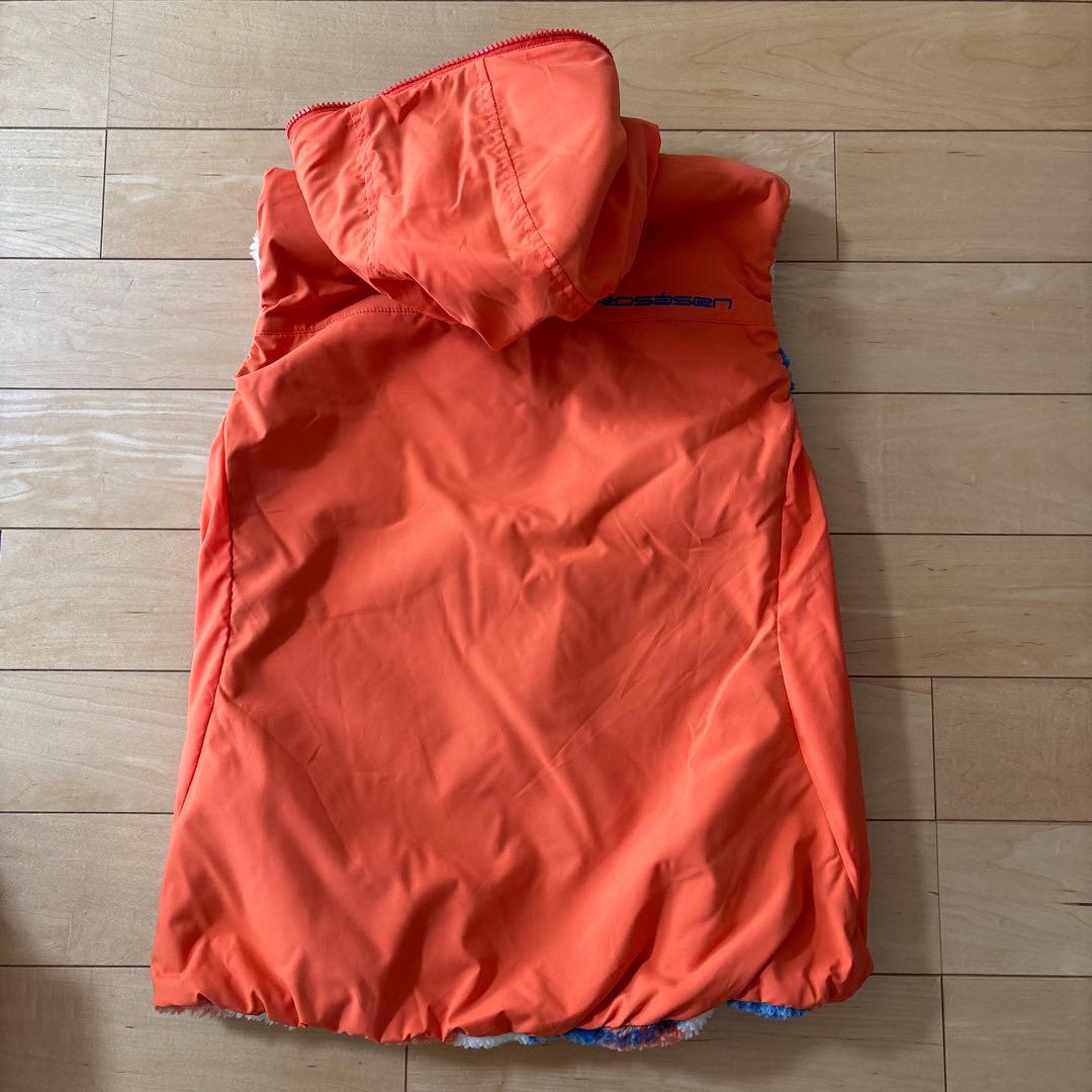 新品　ロサーセン　フリース フード付き　ベスト　スカート