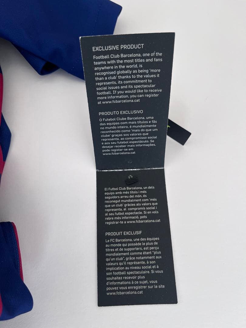 新品　現地購入　FC Barcelona ユニフォーム