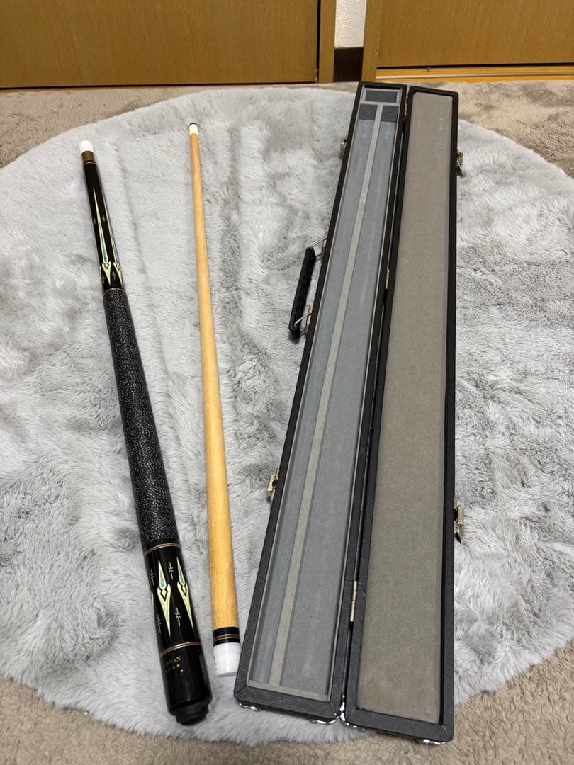LISHAN ビリヤード キュー ハードケース付き