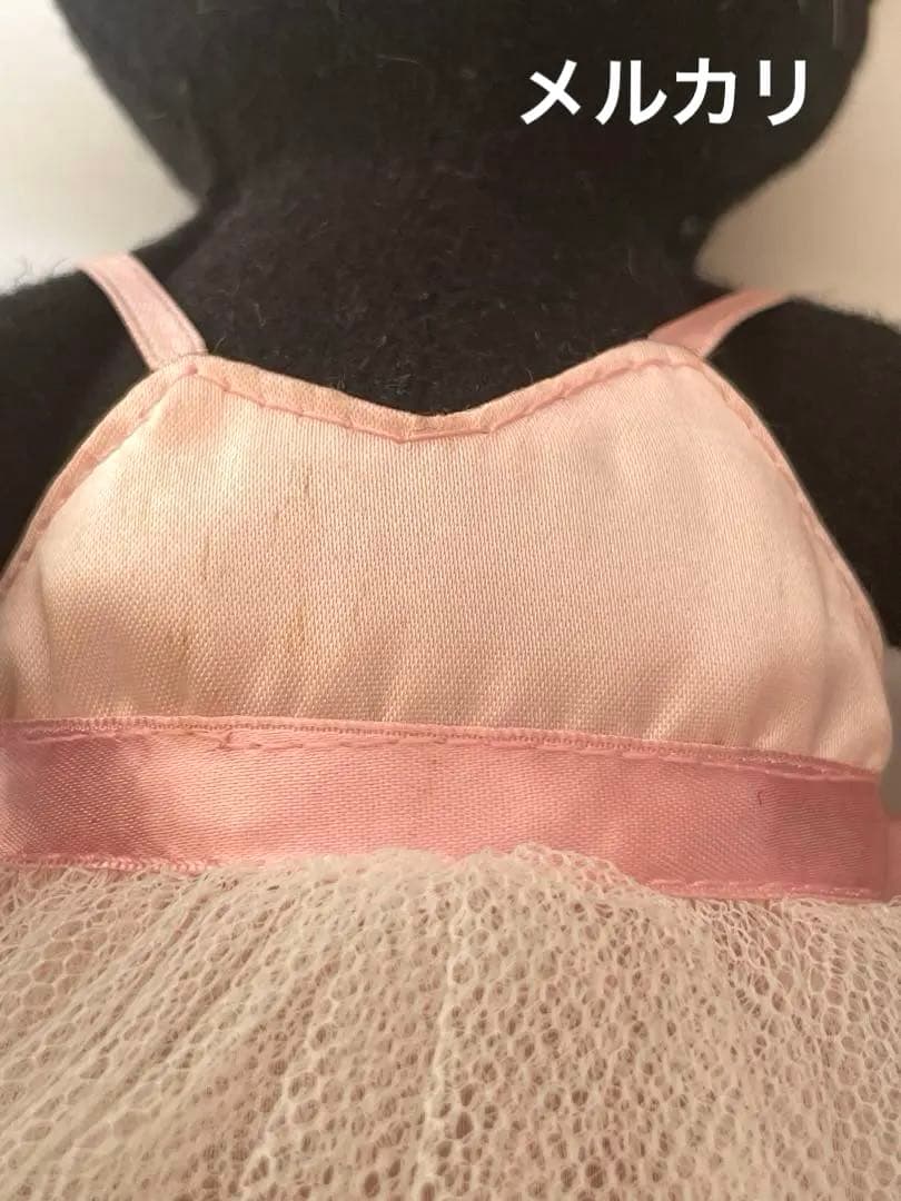 【レア】20年前のぬいぐるみ　モン•スイユ　 バレリーナ　黒猫　タグ付き　レトロ