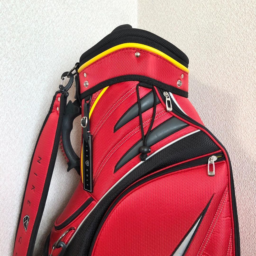 【未使用級】 NIKE ナイキ ゴルフ キャディバッグ 6分割 カート型