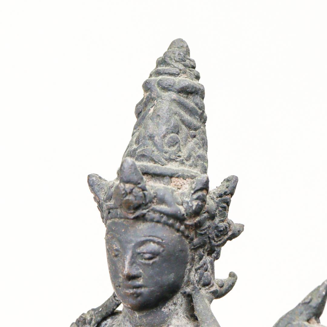 チベット仏教 金剛薩埵 仏教美術 古銅製 仏像