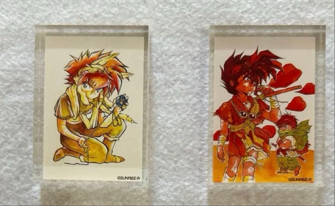 魔神英雄伝ワタル &魔動王グランゾートミニアクリルブロック 全10種 芦田豊雄