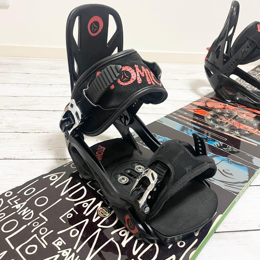 ATOMIC アトミック OLLAND オーランド150 スノーボード セット