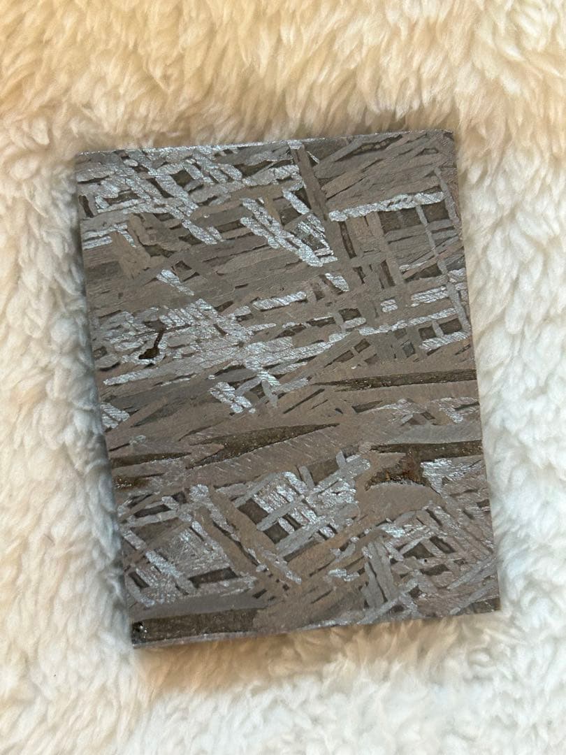 アルタイ鉄隕石。美しい長方形。約250.83g