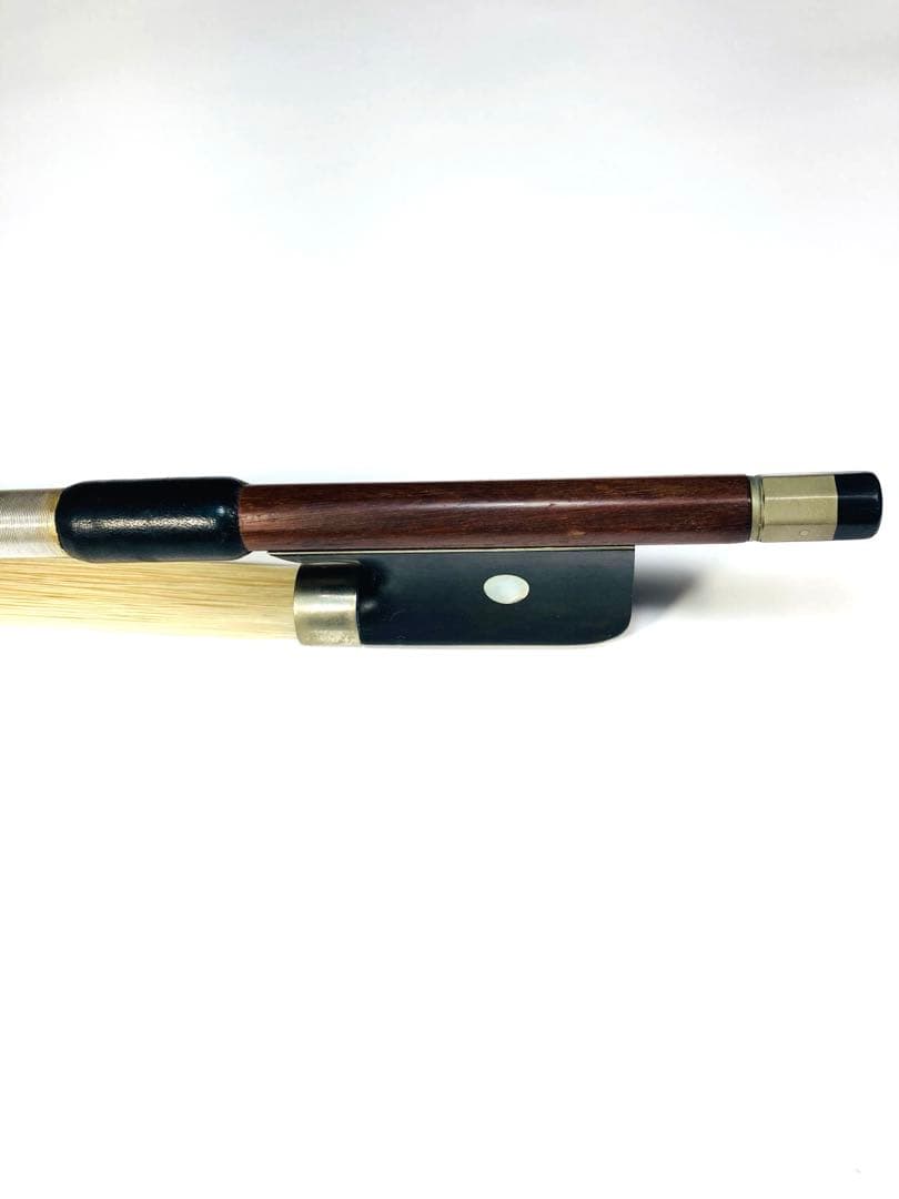 【スワンヘッド】チェロ弓　古弓　詳細不明 4/4