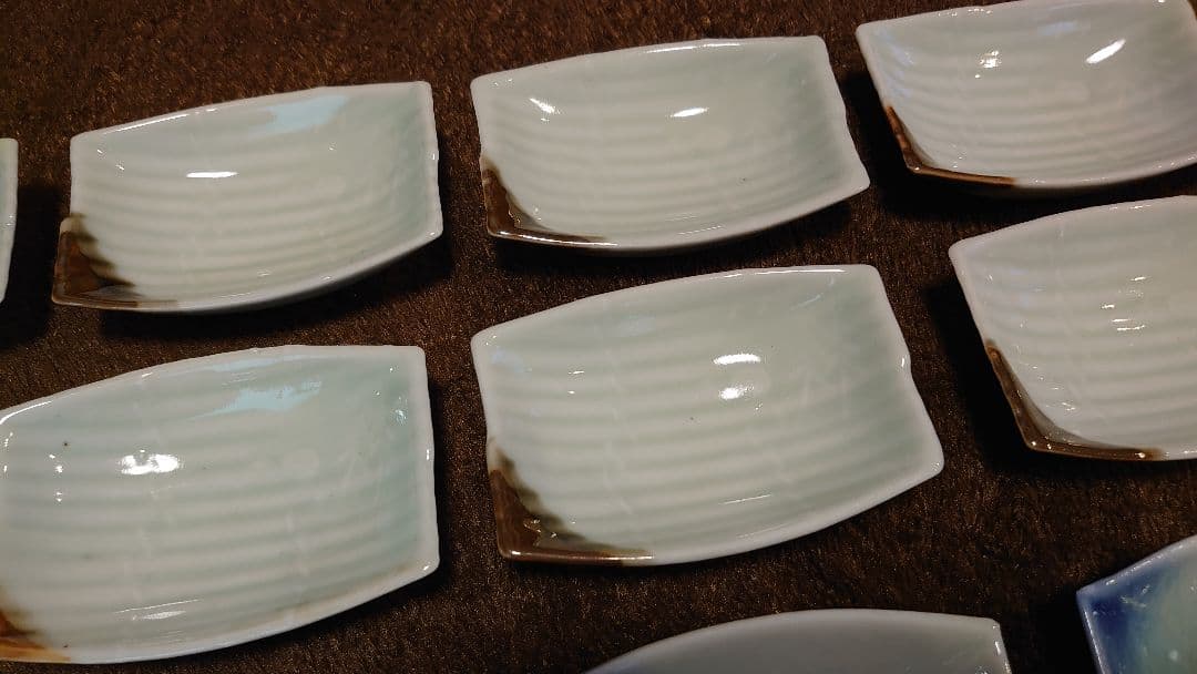 古伊万里　伊万里　豆皿　角皿　３種２７客