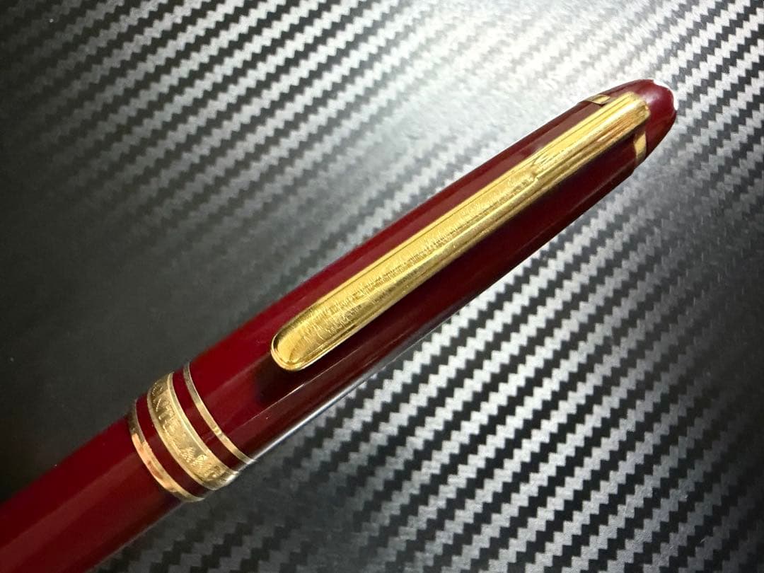 美品 モンブラン マイスターシュテュック 165 ボルドー ペンシル 0.5mm