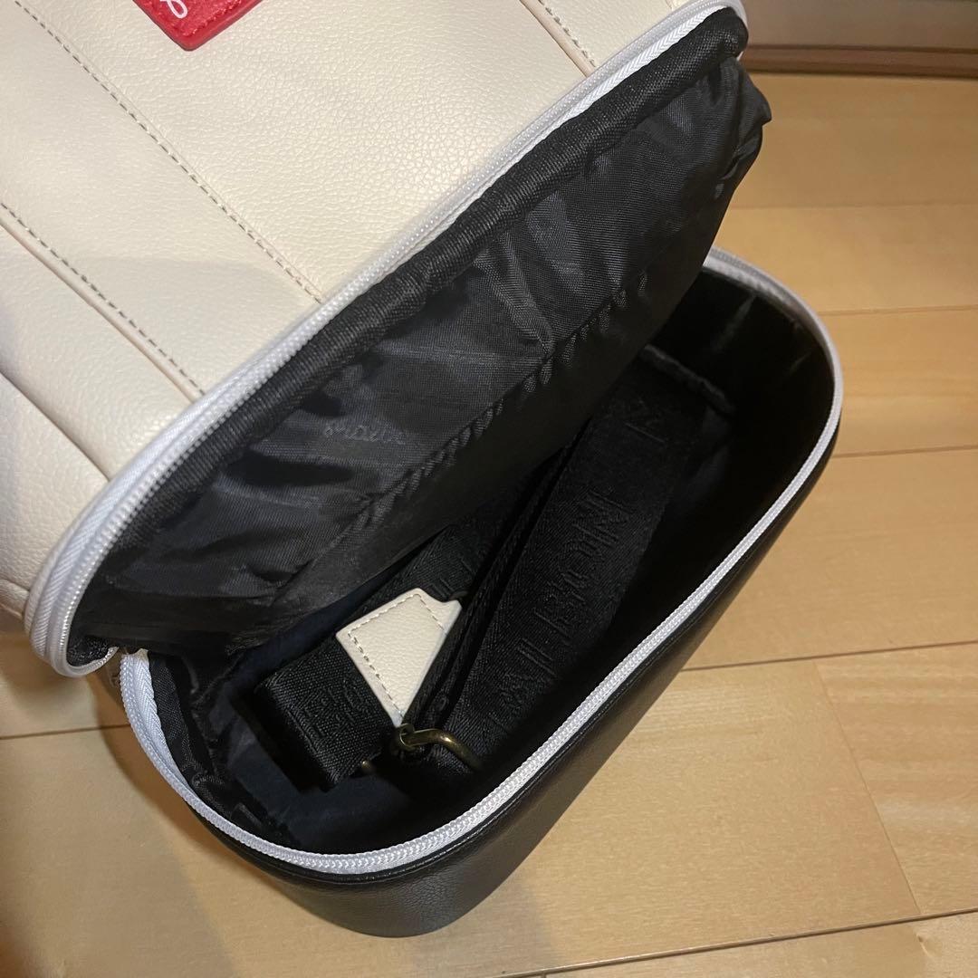 malbon マルボン 2wayトートバッグ ショルダー付き ミリクホワイト