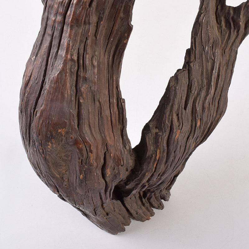 中国　天然木　鑑賞木　木彫り　人物像　D　R8996H