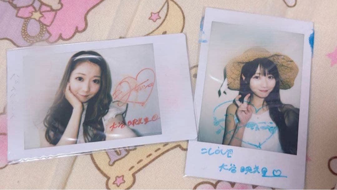 イコラブ 大谷映美里 直筆サイン入り チェキ セット