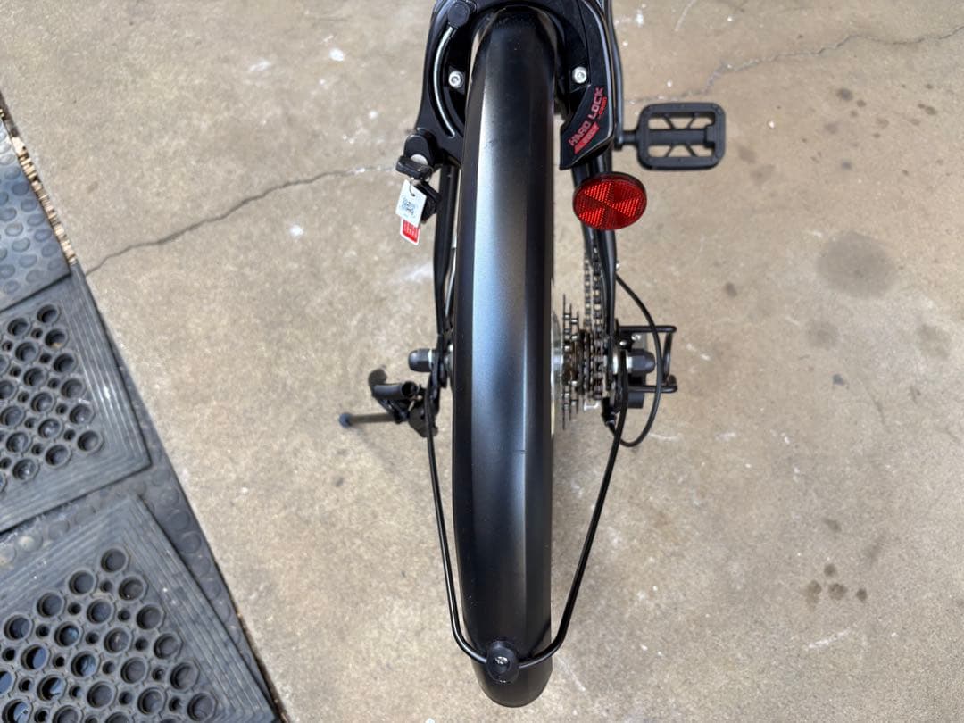 【PELTECH】TDN-208L ブルー×ブラック 電動アシスト折り畳み自転車