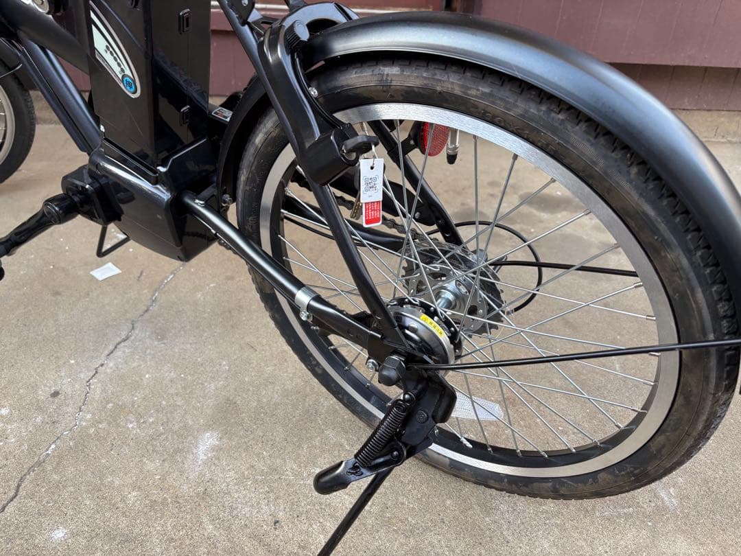 【PELTECH】TDN-208L ブルー×ブラック 電動アシスト折り畳み自転車