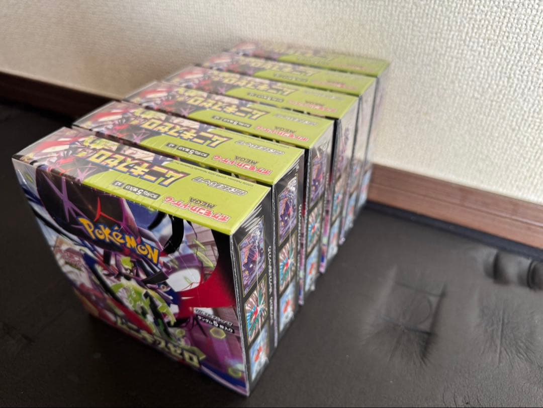 ポケモンカードゲーム　ムニキスゼロ　6BOX シュリンク付き