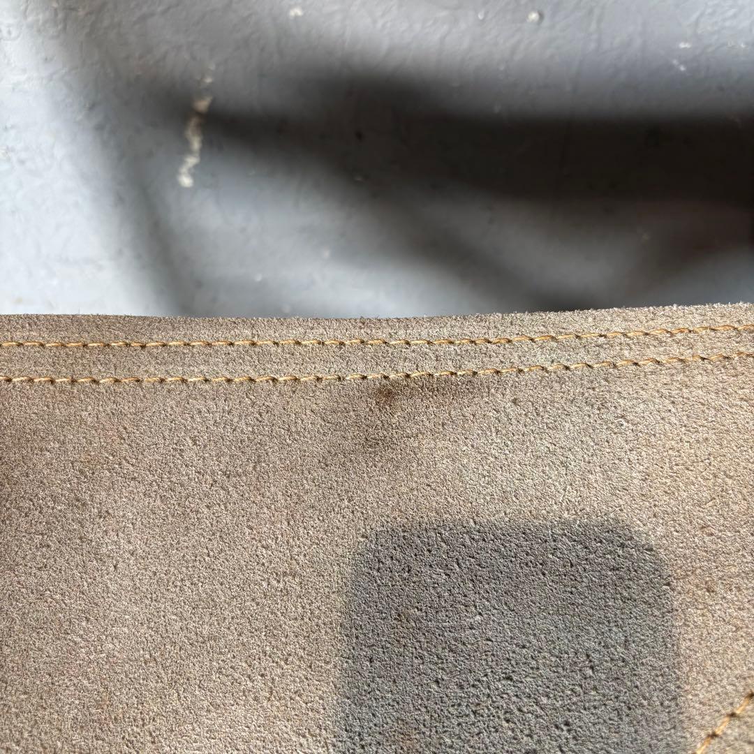 ディレクターチェア　革張り　グレー　オーストラリア