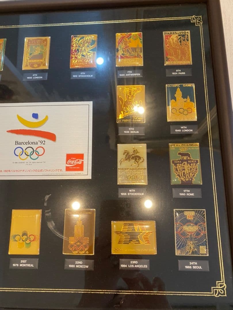 【最終価格品】　オリンピック　ピンバッジ　1992【バルセロナオリンピック】