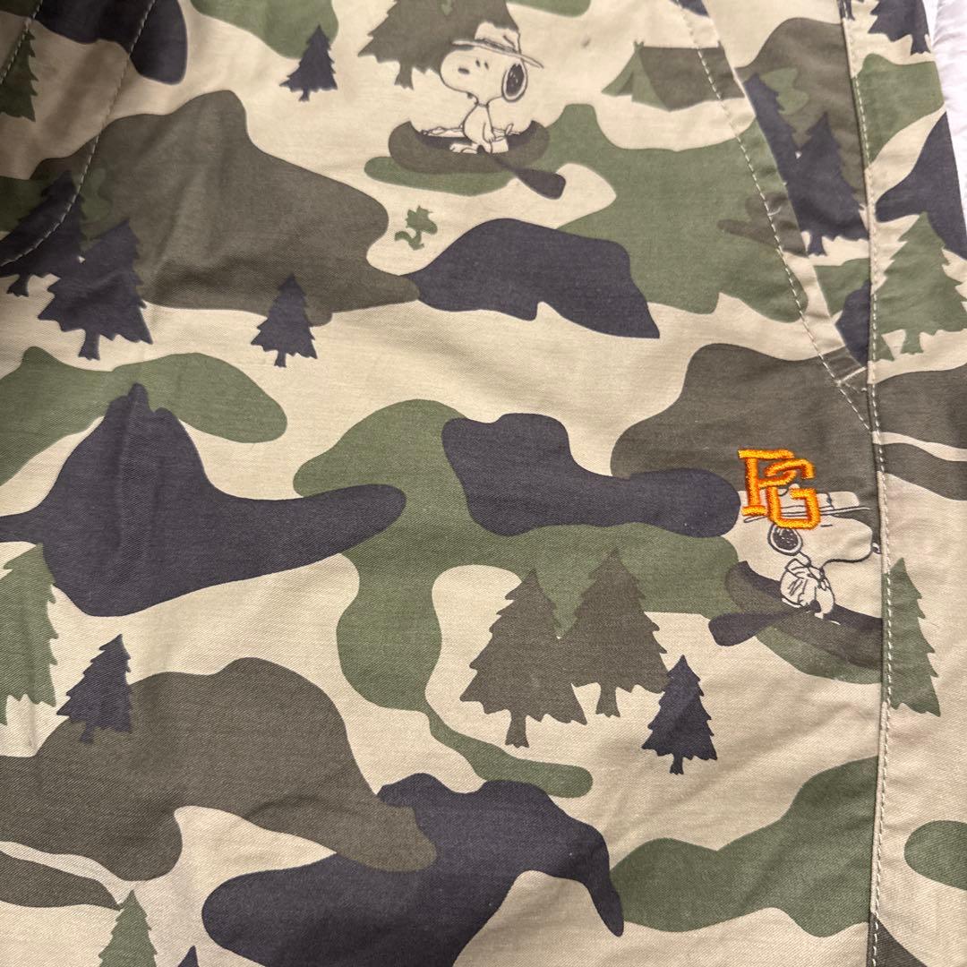 パーリーゲイツ　メンズパンツ　スヌーピー　迷彩柄　サイズ5 ゴルフ
