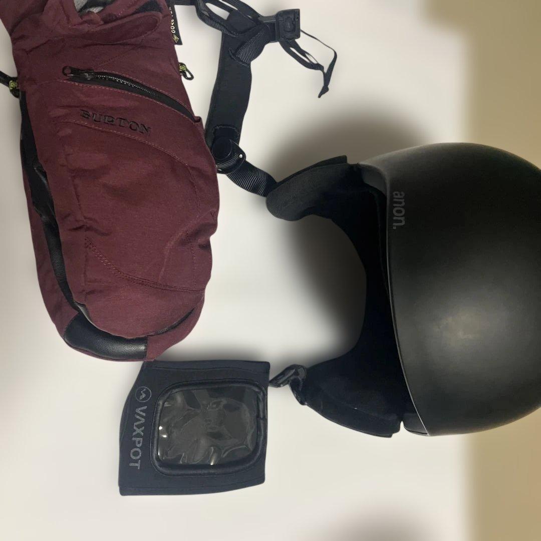 スノーボード　靴、ヘルメット、手袋　セット