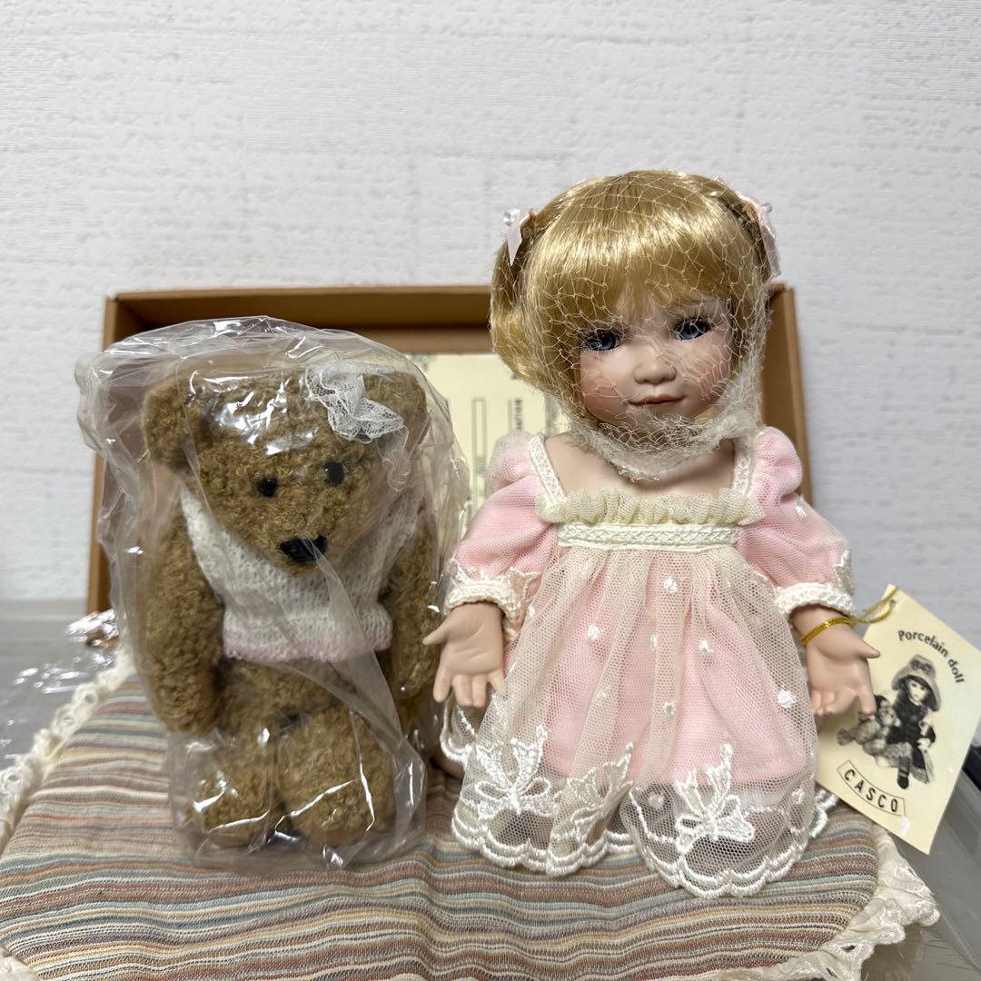 美品【CASCO】ビスクドール箱付き エディション