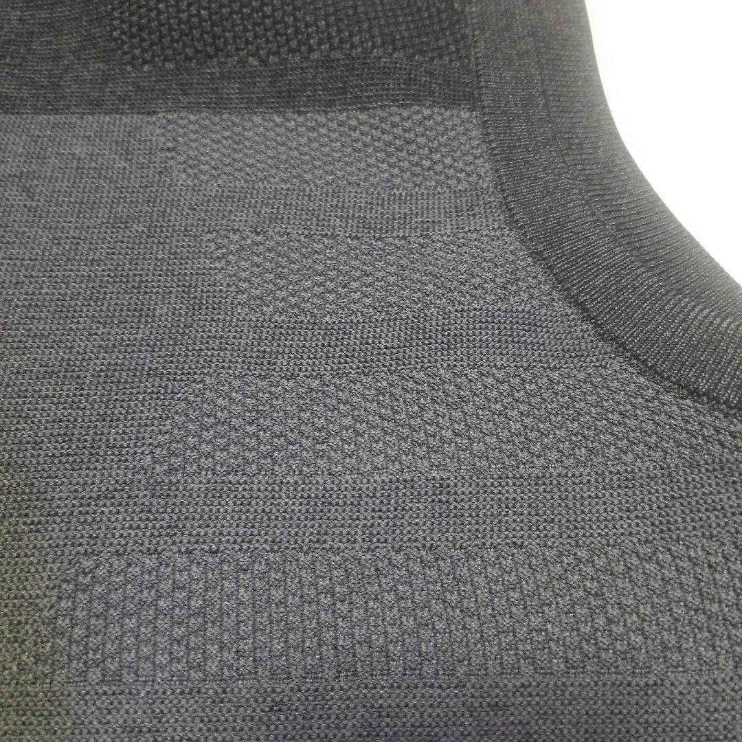 【入手困難】デサントゴルフ メランジ フルジップ ニットベスト M