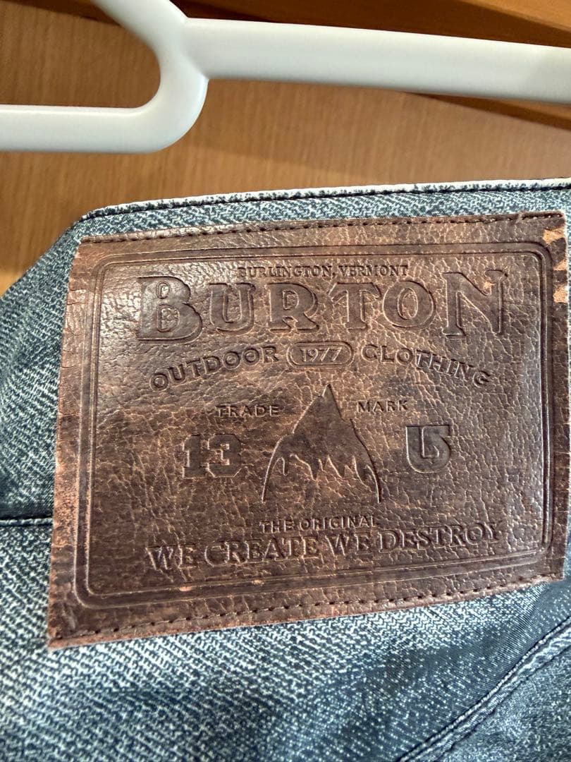 burton gore-tex バートン　デニムパンツ