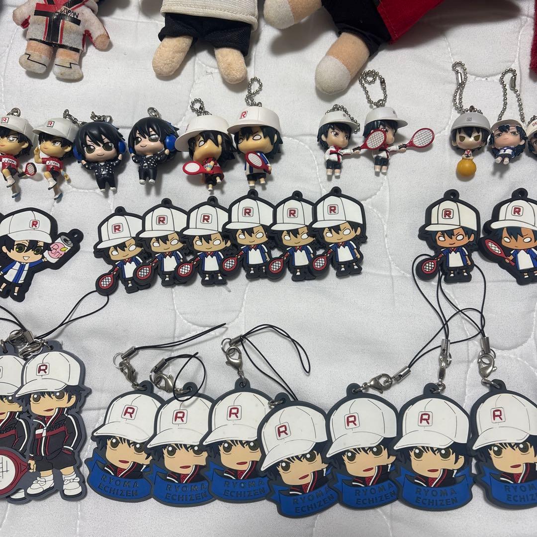 越前リョーマ　グッズ　まとめ売り　バッジ　ラバーストラップ　テニスの王子様　痛バ