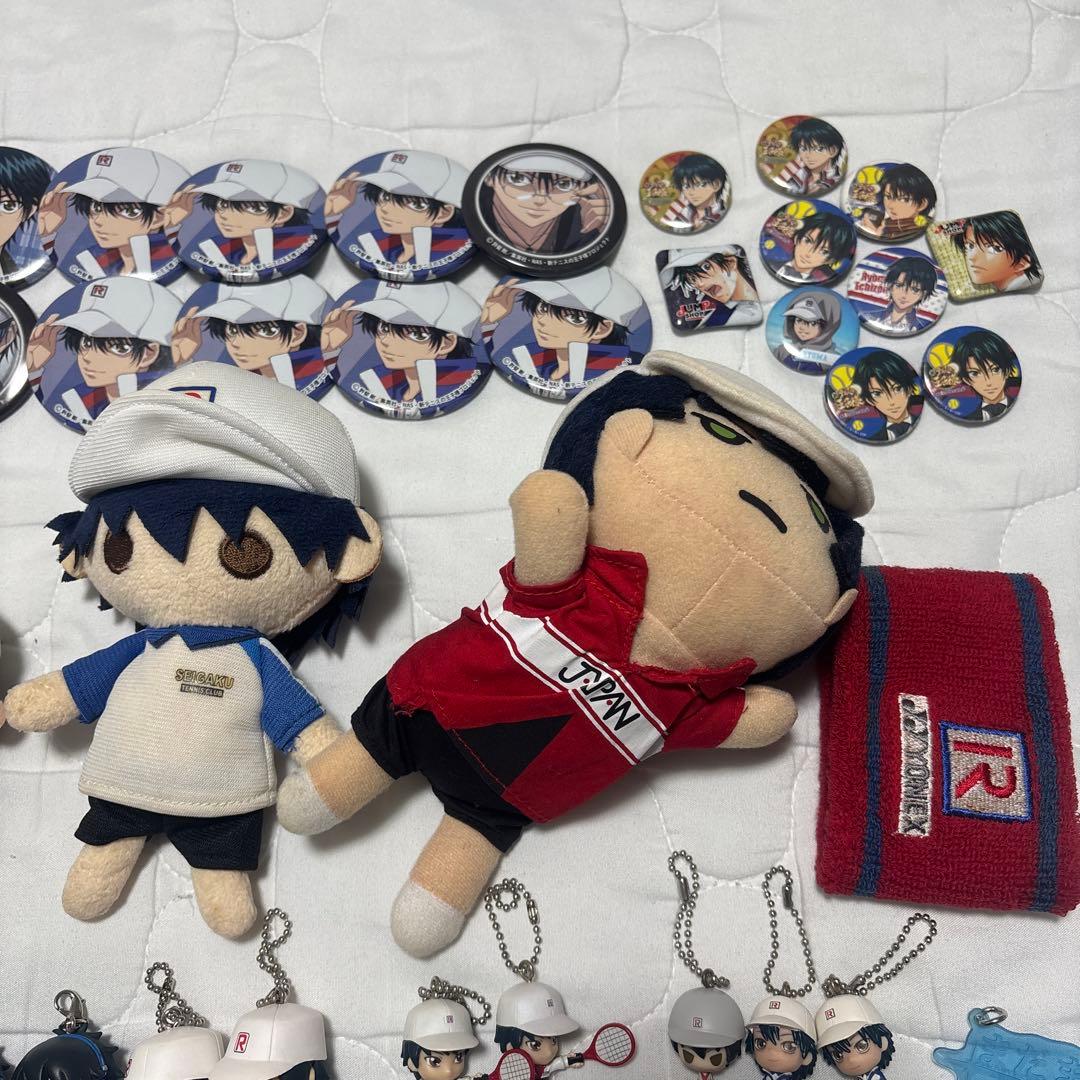 越前リョーマ　グッズ　まとめ売り　バッジ　ラバーストラップ　テニスの王子様　痛バ