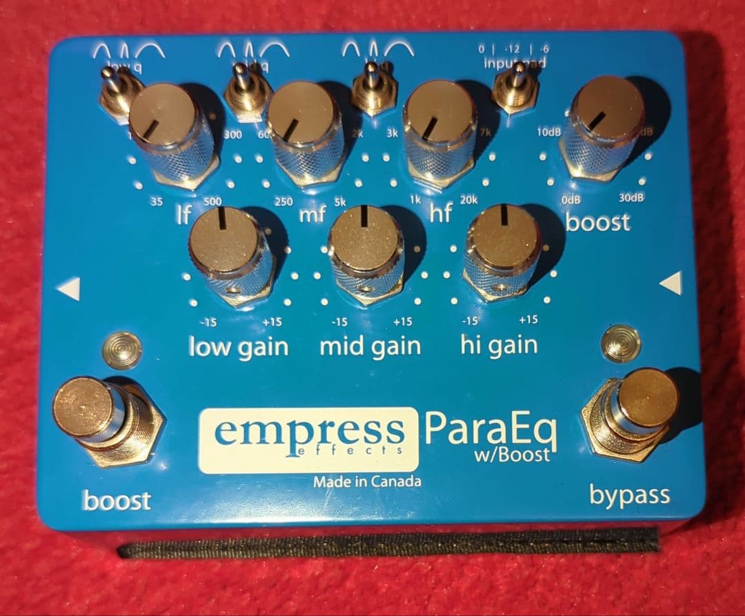 empress ParaEq w/Boost パラメトリックイコライザー
