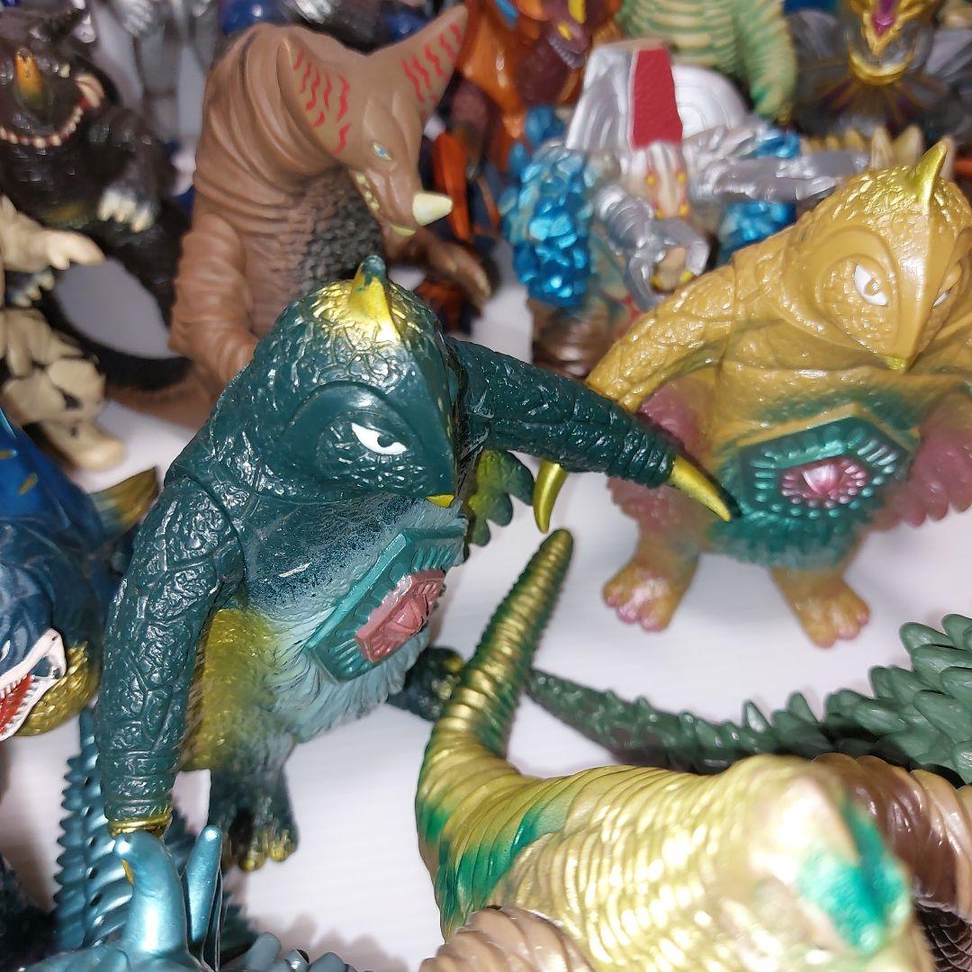 ウルトラマン　怪獣シリーズ　旧ウルトラ怪獣　まとめ売り43体！　　当時物ソフビ