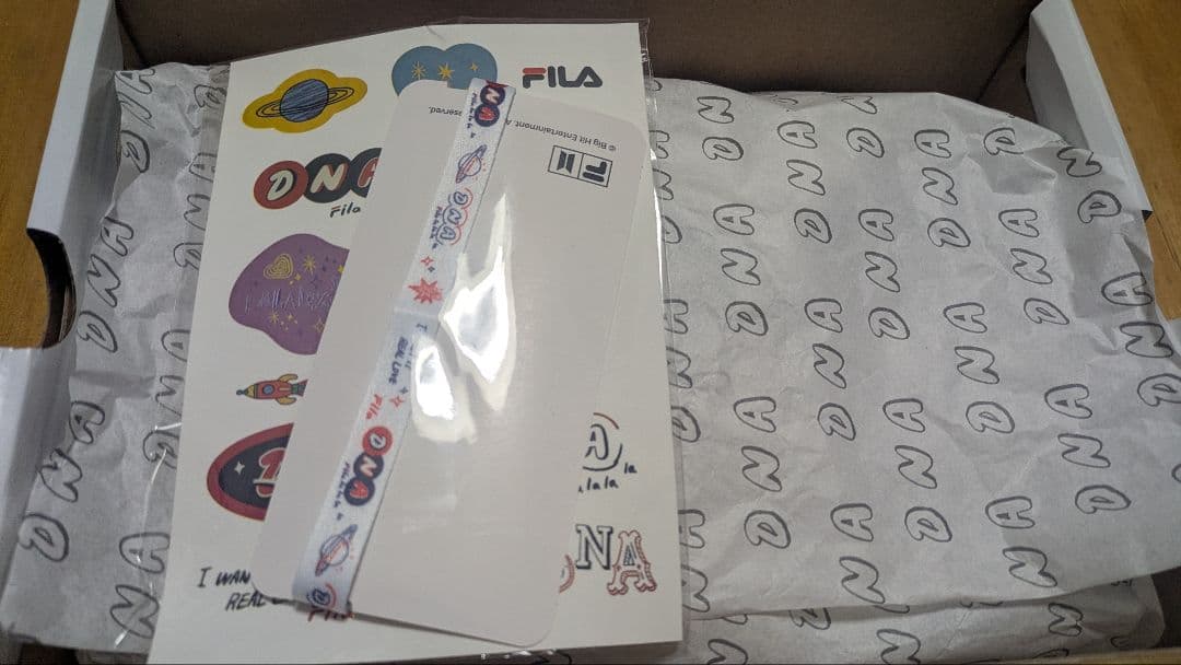 BTS×FILA DNAモデル size23.0 ※特典付き◎