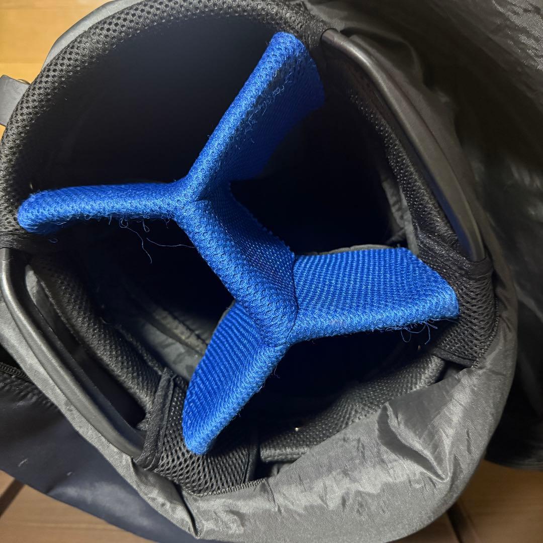 TaylorMadeスタンド式 キャディバッグ ゴルフバッグ 黒/青