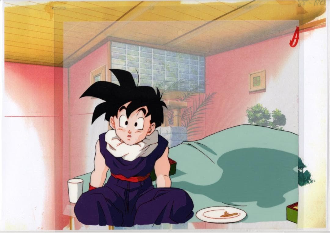 ドラゴンボール　孫悟飯　セル画