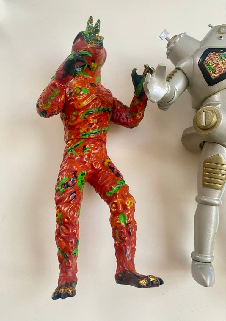 ペロリンガ星人 キングジョー 怪獣 ソフビ ウルトラセブン マーミット