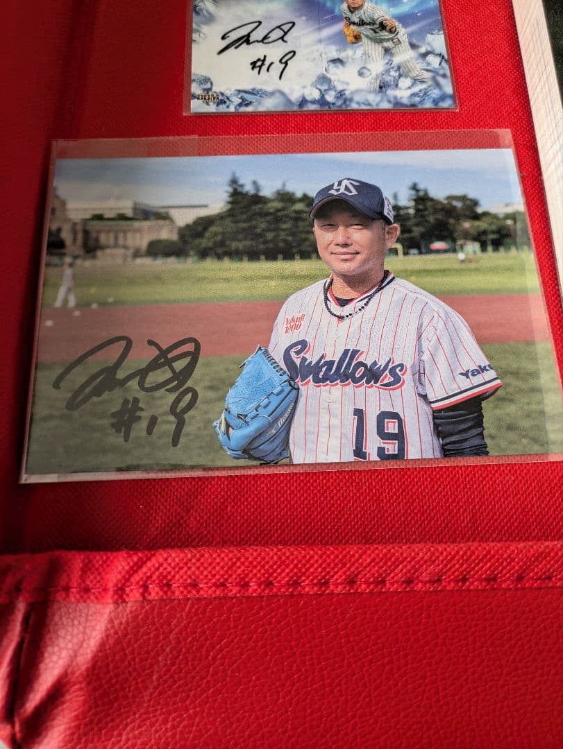 希少　東京ヤクルト　石川雅規　直筆サイン3点まとめ
