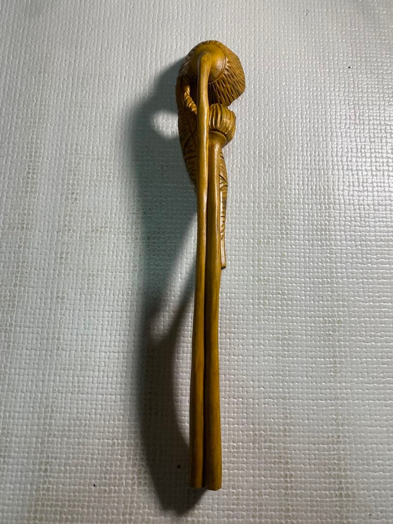 【長期保管品】 木彫仏像 如意　アンティーク　古材　年代物　当時物