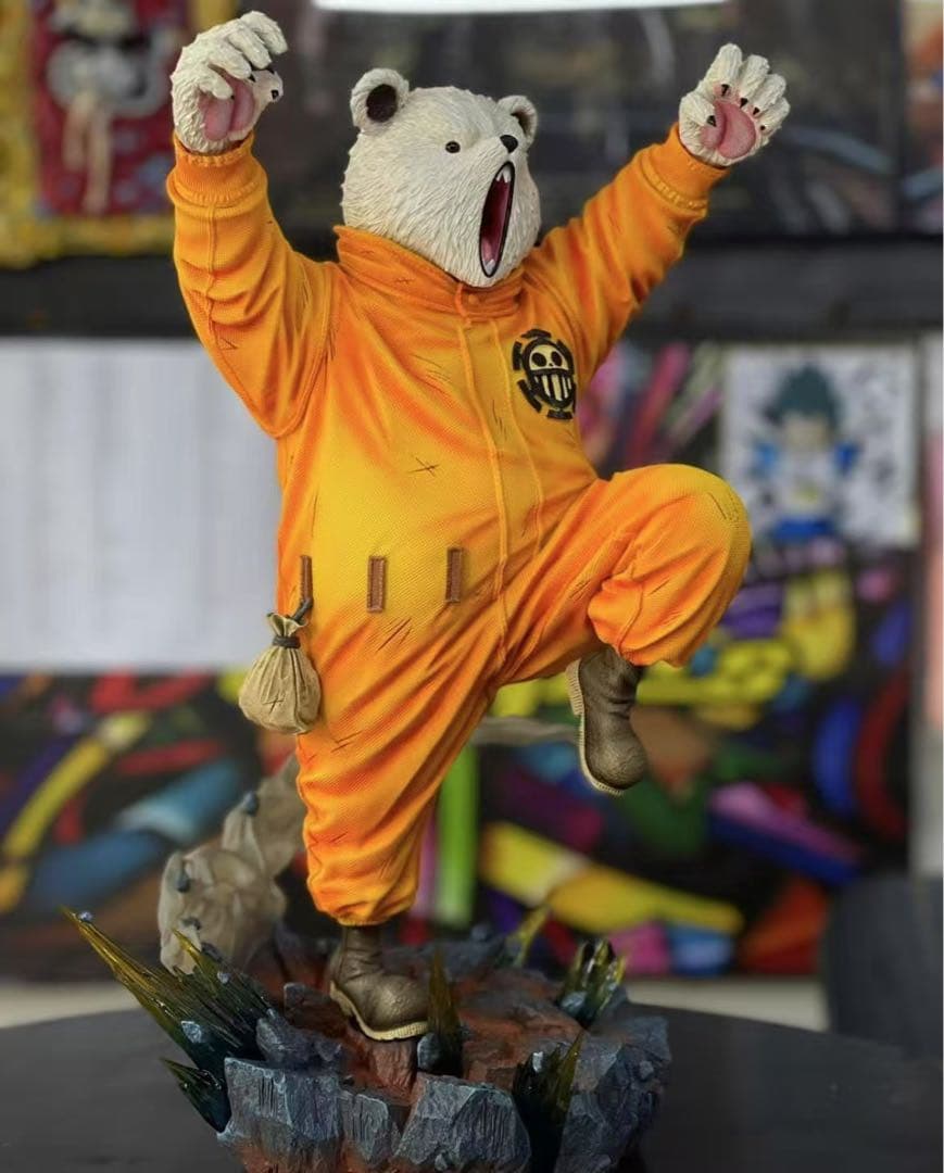 ワンピース ベポ ガレージキット ガレキ スタチューX⑤