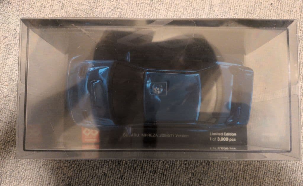 京商ミニッツ ASC限定モデル！60th インプレッサ　クロームブルー