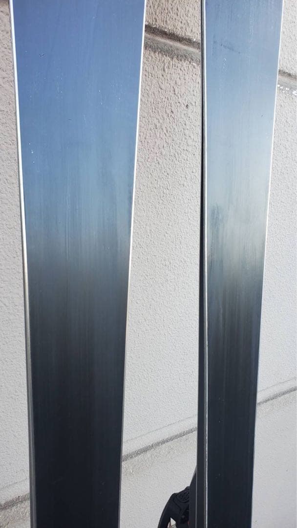 オガサカ　OGASAKA TCSU スキー 赤 プレート　ビンディング付