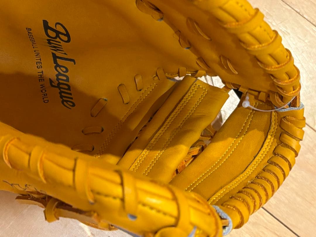 軟式グローブ 左投げ イエロー ミズノ