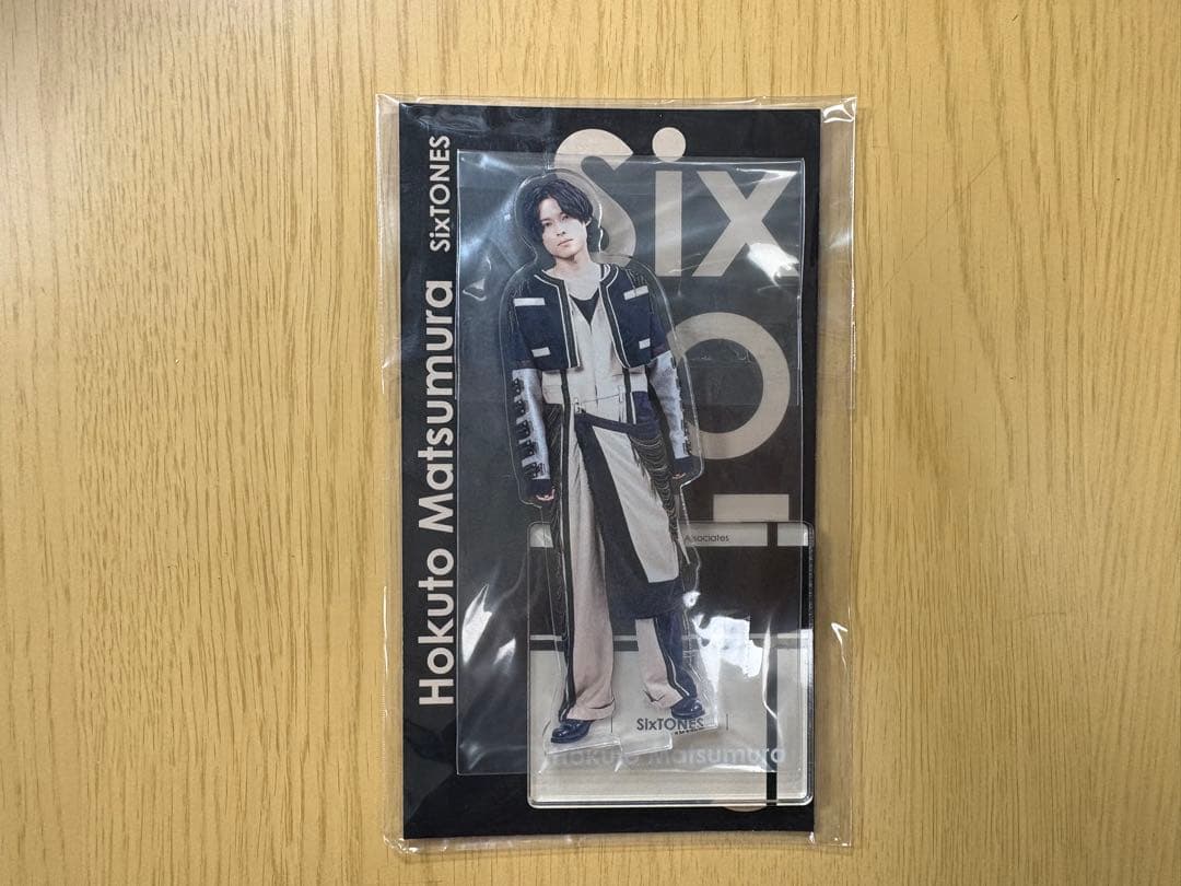 SixTONES松村北斗アクリルスタンド6種、缶バッチ1種