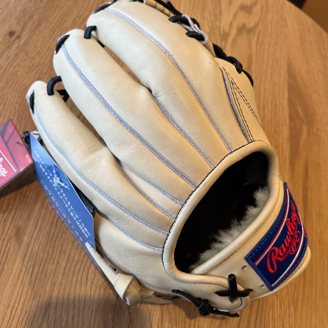 新品ローリングス軟式内野手用グローブキャメル